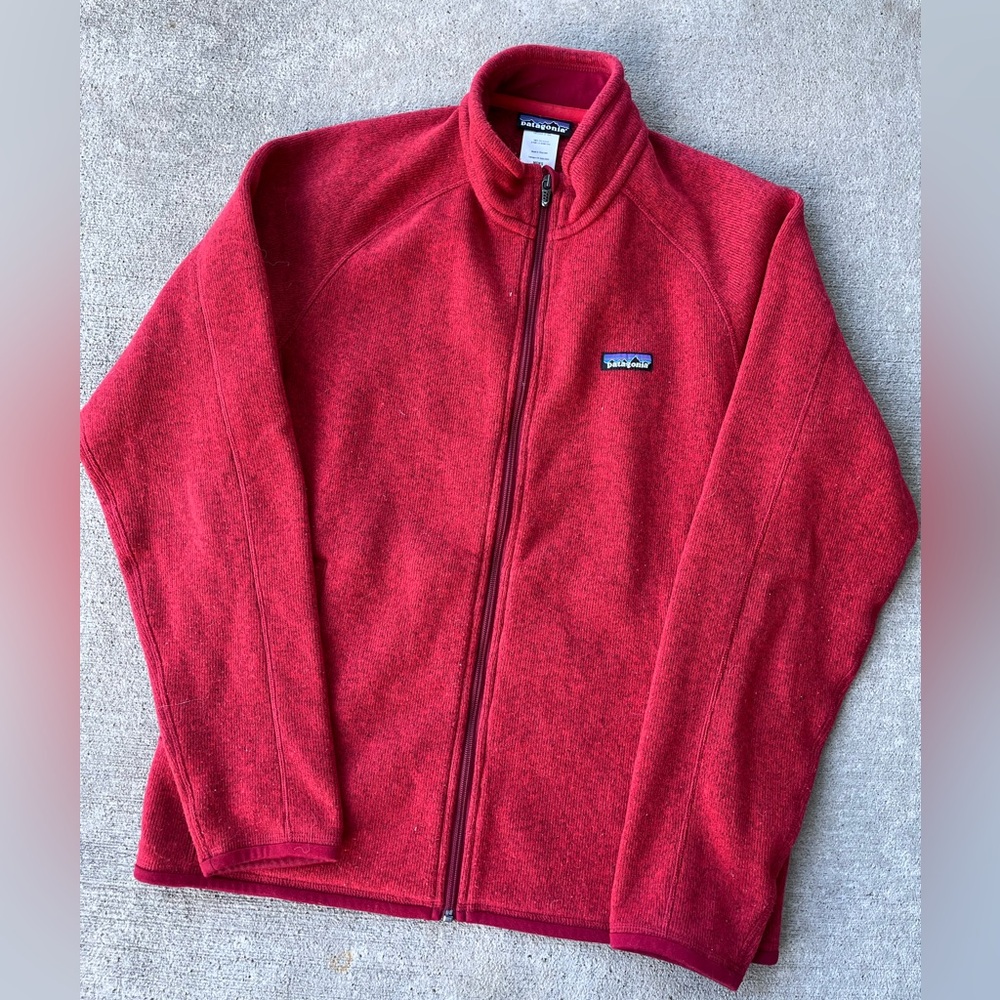 Vintage 90s Patagonia better sweater fleece zip up sweatshirt top
